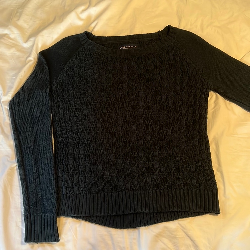 Gently used Aéropostale bluish green sweater